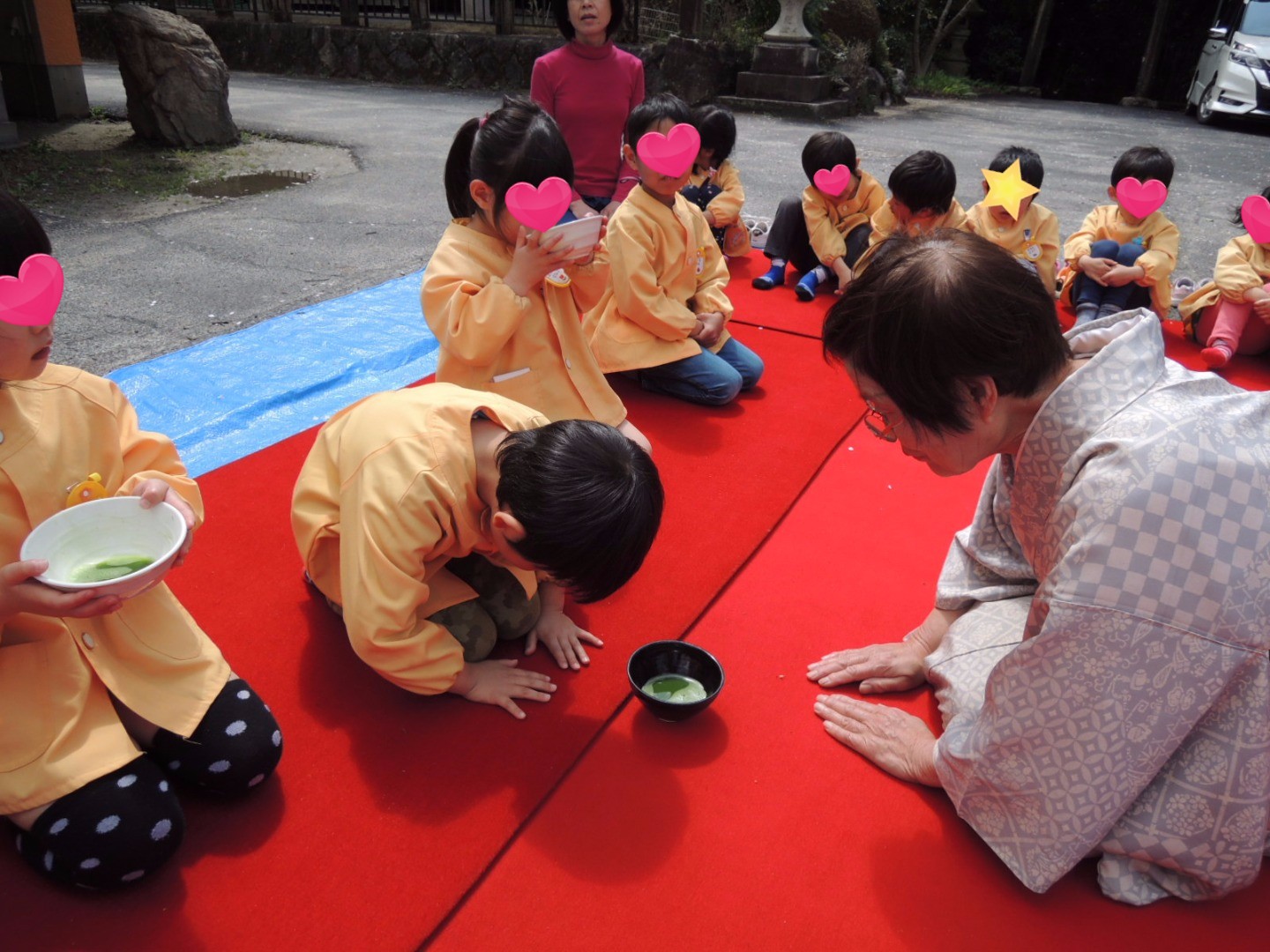 5歳児　お茶会